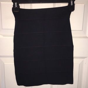 BCBG MAX AZRIA High Waisted Bandaged Skirt